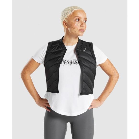 Gymshark Speed Vest in Black - Picture 1 of 4